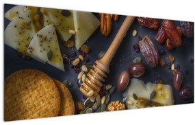 Tablou cu cu fructe uscate (120x50 cm)