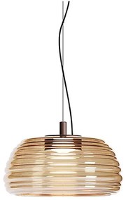 Redo 01-4540 - Lustră LED dimabilă pe cablu ONDULA LED/12W/230V bej/fumuriu