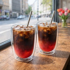 Pahare termo pentru latte 4Home Hot&Cool 350 ml, 2 buc.