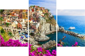 Tablou - Satul italian Manarola (90x60 cm)