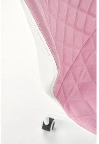 Scaun pentru copii Matrix 3, roz/alb