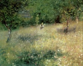Pierre Auguste Renoir - Artă imprimată Spring at Chatou, c.1872-5, (40 x 35 cm)