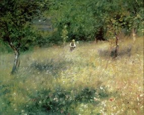 Reproducere Spring at Chatou, c.1872-5, Pierre Auguste Renoir