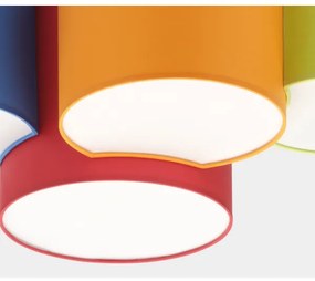 Plafonieră pentru copii MONA KIDS 4xE27/15W/230V