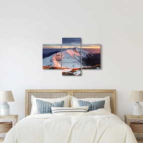 Tablou - Panoramă montană de iarnă II. (90x60 cm)