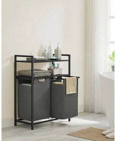 Coș pentru rufe REX gri