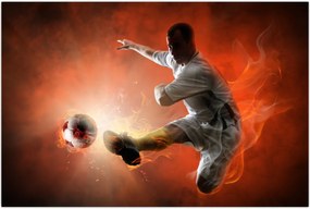 Tablou - Fotbalistul (90x60 cm)