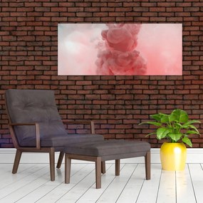 Tablou - Fum roșu (120x50 cm)