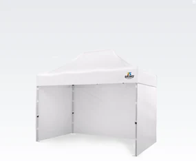 Cort petrecere 2x3m - cu 3 pereți - Alb