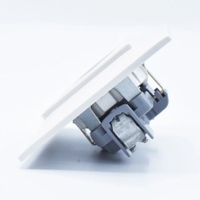 Priza cu impamantare si protectie copii, 16A, IP20, Alb, Panasonic Arkedia Slim