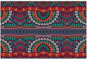 Tablou cu bastracție ornamentală (90x60 cm)