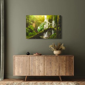 Tablou cu șopârlă (90x60 cm)