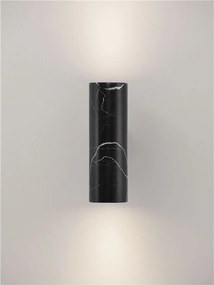 Aplica de perete din marmura neagra Olvio