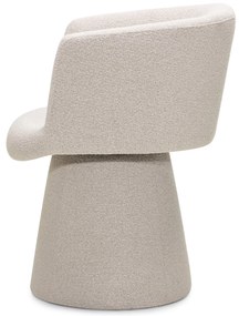 Fotoliu design rotativ YATO, crem