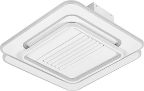 Osram - Plafonieră LED reglabilă cu ventilator, 55W/230V, alb + telecomandă