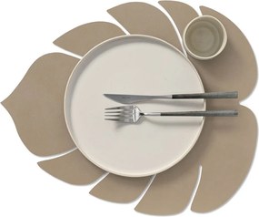 Suport pentru farfurii din piele ecologică 35x42 cm Monstera Leaf Nupo – LIND DNA