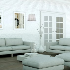 Pendul design clasic PIXIE alb/menta 5457 RX