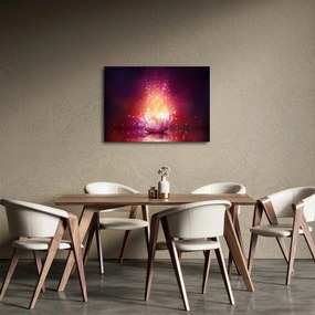 Tablou cu floare de lotus (70x50 cm)