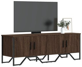 vidaXL Dulap TV, stejar maro, 122x34x41 cm, lemn prelucrat