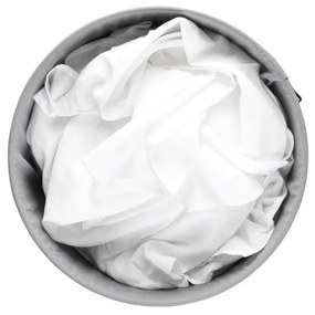 Cos de rufe Brabantia 1004179, 60 L, Capac din plastic, Umplere fara deschidere, Orificii aerisire, Alb
