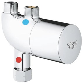 GROHE GROHTHERM MICRO 34487000 - Protecție termostatică anti-opărire, crom