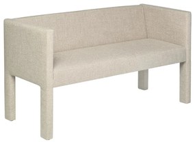 Bancă bej cu tapițerie din stofă bouclé Sitta – Blomus