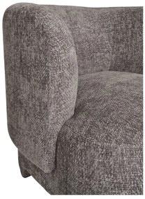 Fotoliu Nazare, tesatura bej cu picioare negre