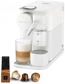 Espressor cu capsule DeLonghi EN510W, 1450W, 19 bar, 1 l, Nespresso, Auto shut-off, Alb