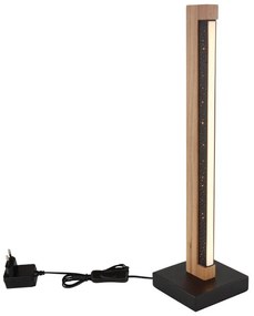 Veioza LED design natural lemn STARLA