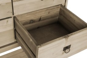 Consola, natur, din lemn de pin, Alder