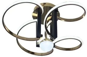 Lustră LED dimabilă aplicată LED/80W/230V 3000-6500K + telecomandă