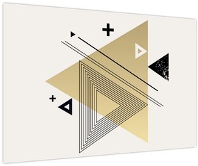 Tablou - Forme geometrice N⁰4 (90x60 cm)