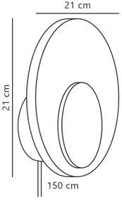 Aplică LED dimabilă Nordlux MARSI LED/7W/230V bej