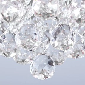 Plafonieră de cristal Orion DLU 2378/4/38 GLORIA 4xG9/40W/230V d. 38 cm crom