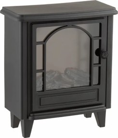 Decorație LED semineu COZY WARM 40x35 cm, negru