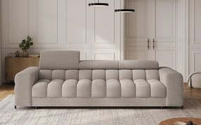 Canapea lemn masiv extensibilă Festello Personalizabila, 260 × 100 × 96 cm - royal18