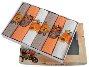 Set prosoape bucătărie vafelă DOVLEAC 40 x 60 cm 6 buc
