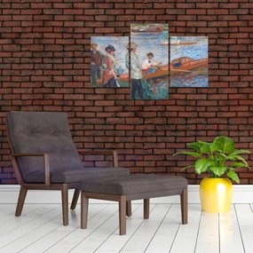 Tablou - Auguste Renoir, Oarsmen at Chatou, reproducere (90x60 cm)