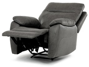 Fotoliu reclinabil 4092 GREY3, vintage, gri