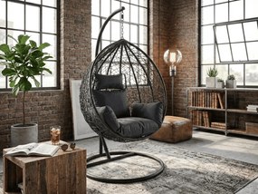 Perna pentru scaun suspendat KOKON, gri inchis