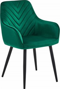 Scaun Bucatarie/Dining Nigmo Catifea Verde