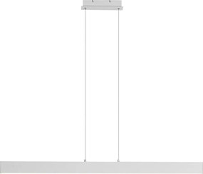 Lampă suspendată albă incl. LED cu dimmer în 3 trepte 2700-4000K cu comutator DIP - Keane