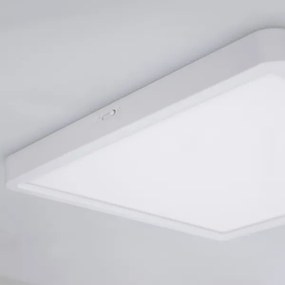 BRILAGI - Plafonieră LED reglabilă ESTELA SQUARE, 36 W, 230 V, 31 x 31 cm, alb + telecomandă
