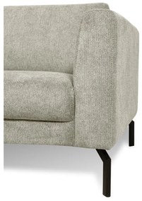 Canapea bej cu tapițerie din chenille 165 cm Gomero – Scandic