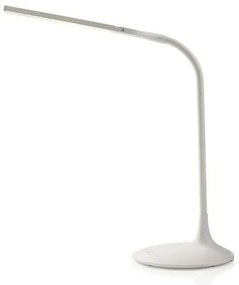 Nedis LTLG3M1WT4 - Lampă de birou LED reglabilă 6W, 5V, 2200 mAh albă