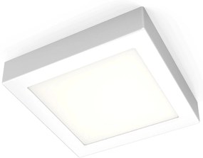 Plafoniera B.K.Licht LED alba 17/17/3,2 cm