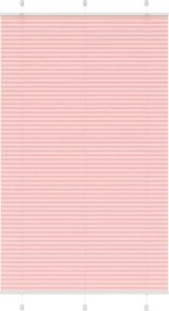 vidaXL Jaluzea plisată roz 115x200 cm Lățime țesătură 114,4 cm