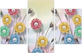 Tablou - Lunca colorată (90x60 cm)