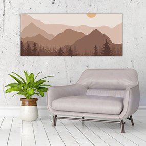 Tablou - Munții Maro N⁰1 (120x50 cm)