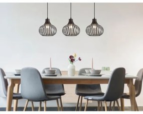 Lustră pe cablu Globo 333703116X MATEO 3xE27/40W/230V